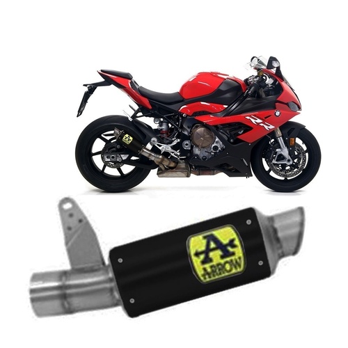 Arrow Exhaust - BMW S 1000 Rr 2019 > 2024 Exhaust Approved Gp2 Nichrom Black