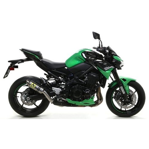 Arrow Exhaust - Kawasaki Z 900 2020 > 2024 Approved Titanium Exhaust Gp2 Titanium End Cap