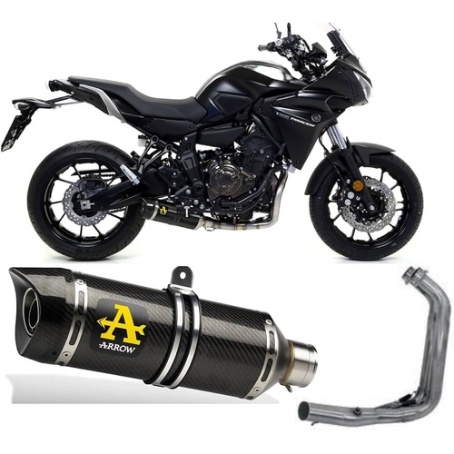 Arrow Exhaust - Yamaha Mt-07 2017 > 2020 Full Exhaust Mk Thunder Carbon