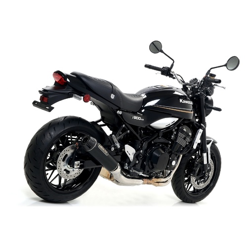 Arrow Exhaust - Kawasaki Z 900 Rs 2017 > 2020 Headers+exhaust Approved Nichrom Black