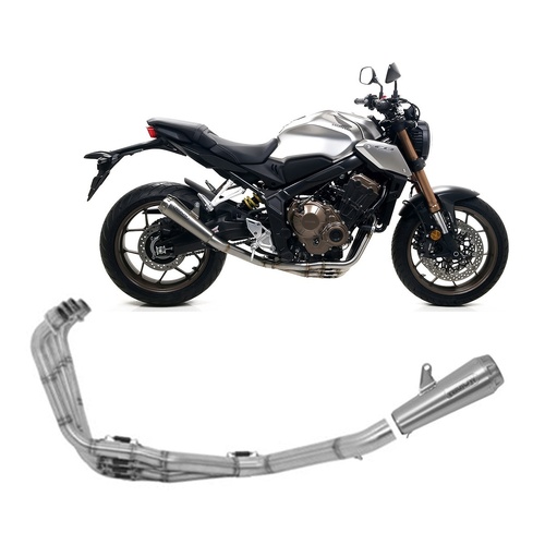 Arrow Exhaust - Honda Cbr650r 2019 > 2023 Exhaust System Racing Collectors Racing Pro Race Titanium Tail Pipe Titanium