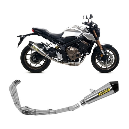 Arrow Exhaust - Honda Cbr 650 R 2020 Exhaust System Racing Collectors Racing X-Kone Tail Pipe Carbon