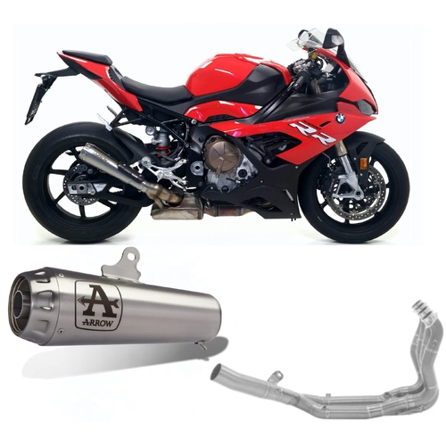 Arrow Exhaust - BMW S 1000 Rr 2019 > 2022 Exhaust System Titanium Pro Race Titanium Tail Pipe
