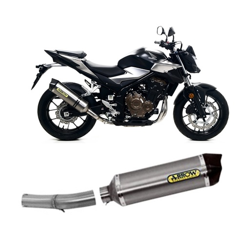 Arrow Exhaust - Honda Cbr 500 R 2019 > 2020 Header+exhaust Approved Aluminum