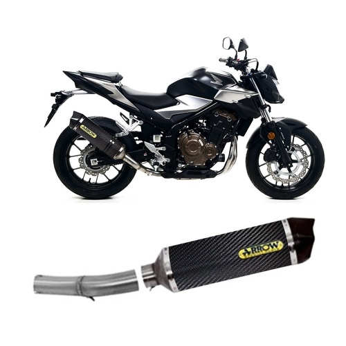 Arrow Exhaust - Honda Cbr 500 R 2019 > 2020 Header+exhaust Approved Carbon
