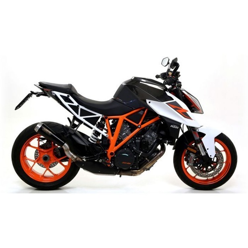 Arrow Exhaust - KTM 1290 Superduke Gt 2022 > 2024 Exhaust Muffler Pro Race Nichrom Dark Cap Steel