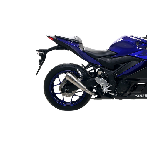 Arrow Exhaust - Yamaha YZF R3 2021 > 2023 Exhaust Pro-race Steel End Cap Nichrom+collector
