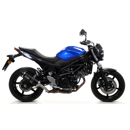 Arrow Exhaust - Suzuki Sv 650 2021 > 2023 Exhaust Muffler Race-tech Aluminum Dark+link Pipe Racing