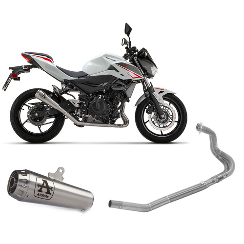 Arrow Exhaust - Kawasaki Z 400 2023 > 2024 Exhaust Pro-race Steel Nichrom+collector
