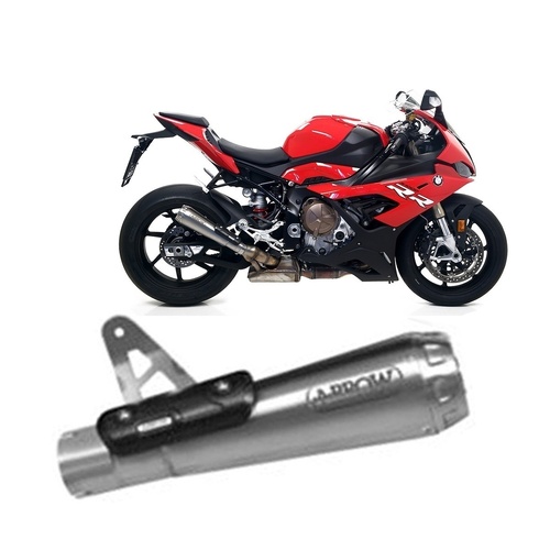 Arrow Exhaust - BMW S 1000 Rr 2019 > 2024 Exhaust Approved Nichrom Pro Race Tail Pipe Steel