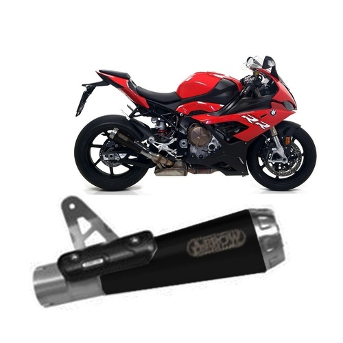 Arrow Exhaust - BMW S 1000 Rr 2019 > 2024 Exhaust Approved Nichrom Black Pro Race Tail Pipe Steel