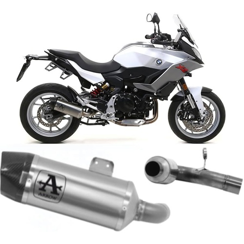 Arrow Exhaust - BMW F 900 Xr 2020 > 2024 Titanium Racing Full System Pro-race Titanium End Cap