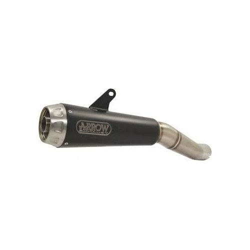 Arrow Exhaust - BMW F 900 Xr 2020 > 2024 Black Nichrom Racing Full System Pro-race Stainless Steel End Cap