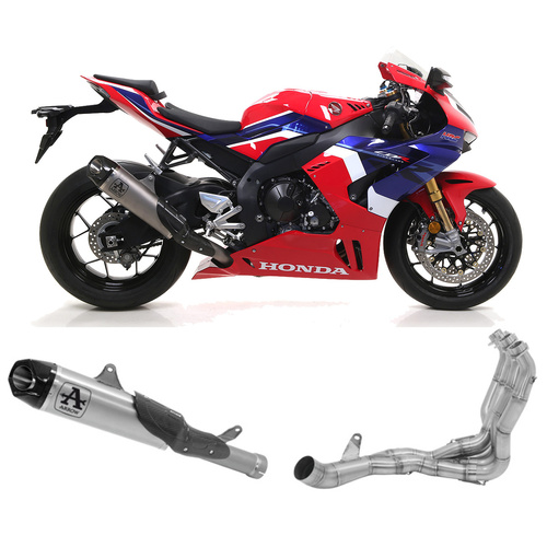 Arrow Exhaust - Honda Cbr 1000 Rr-r 2020 > 2022 Full Exhaust Works Titanium