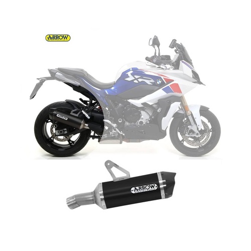 Arrow Exhaust - BMW S 1000 Xr 2020 > 2024 Exhaust Muffler Race-tech Black Aluminum
