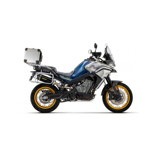 Arrow Exhaust - CF Moto 800 Mt Touring 2022 > 2024 Exhaust Muffler Race-tech Black Aluminum