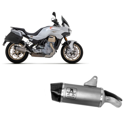 Arrow Exhaust - Moto Guzzi Mandello 2023 > 2024 Exhaust Muffler Indy-race Aluminum