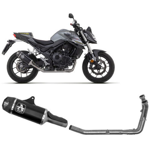 Arrow Exhaust - Honda Cb 750hornet 2023 > 2024 Exhaust Muffler + Manifold Indyrace Aluminum Dark E5