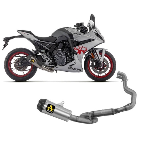 Arrow Exhaust - Suzuki Gsx-8r 2023 > 2024 Full System Titanium Exhaust Works Carby End Cap
