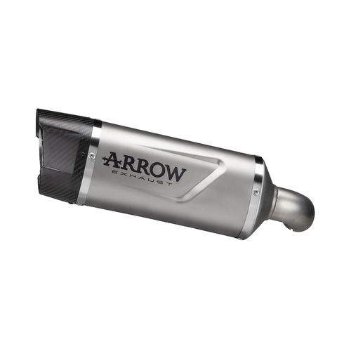 Arrow Exhaust - CF Moto 450nx/450sr 2023 Exhaust Muffler Indy Race Evo Titanium+carbon End Cap