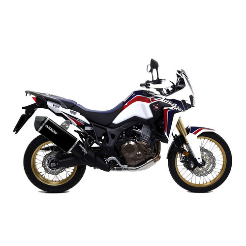 Arrow Exhaust - Honda Africa Twin Adv Sports 2018 > 2019 Exhaust Muffler Sonora Titanium Dark
