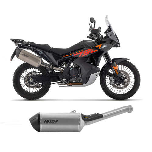 Arrow Exhaust - KTM 790 Adventure 2024 Racing Exhaust Muffler Sonora Titanium