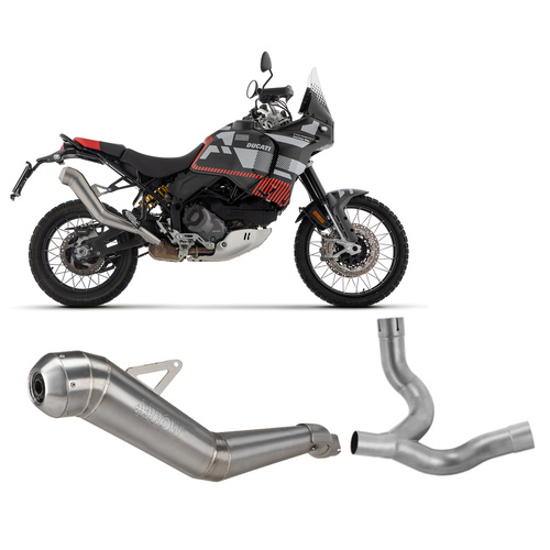 Arrow Exhaust - Ducati Desert X 950 2022 > 2024 Full System Exhaust Dakar Replica Nichrom Euro 5