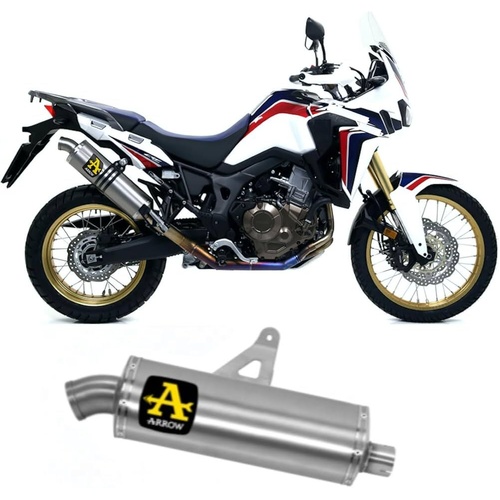 Arrow Exhaust - Honda Crf 1000l Africa Twin Titanium 2016 > 2019 Exhaust Muffler Maxi Race-tech