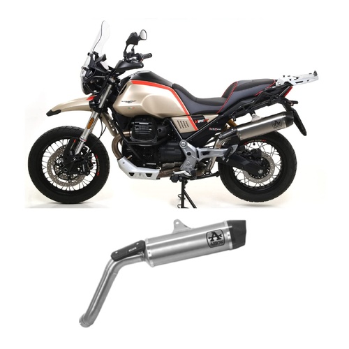 Arrow Exhaust - Moto Guzzi V85 Tt 2021 > 2022 Exhaust Muffler Indy Race Aluminium
