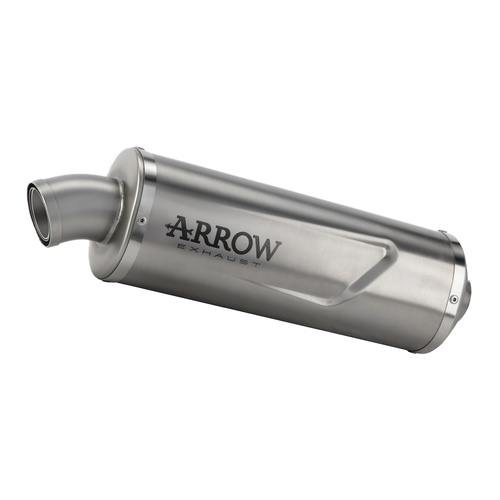 Arrow Exhaust - Yamaha Tenere 700 2021 > 2024 Exhaust Muffler Indy Race Evo Allum End Cap Inox
