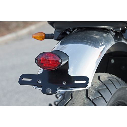 LSL Clubman Rear Light With Number Plate Hanger