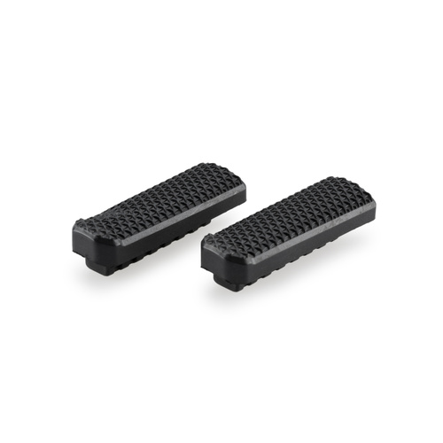 Puig Kit Rubbers For Footpegs Hi-Tech Racing (Black)