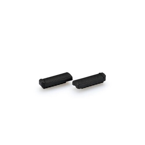 Puig Spare Rubbers For Sport Footpegs (Black)