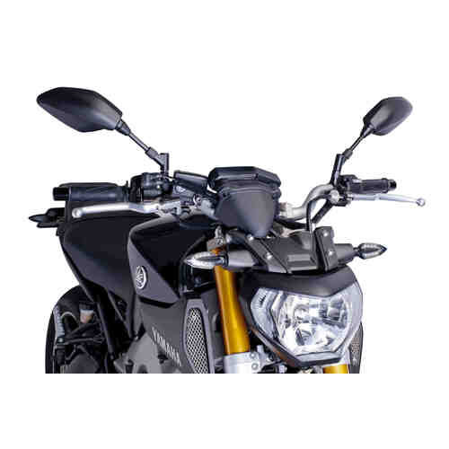 Puig Backshell Speedometer Cover To Suit Yamaha MT-09 2013 - 2016 (Matt Black)