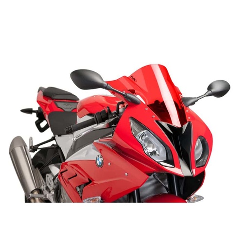 Puig Z-Racing Screen To Suit BMW S 1000 RR 2015 - 2018 (Red)