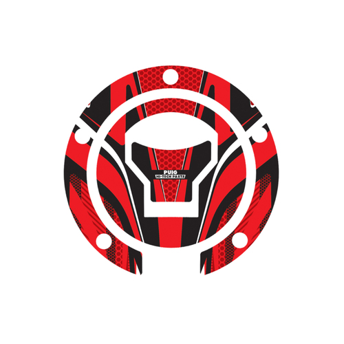 Puig Fuel Cap Cover Mod. Radical Honda (Red)