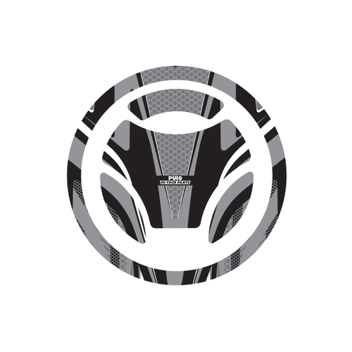 Puig Fuel Cap Cover Mod. Radikal Yamaha C/Grey