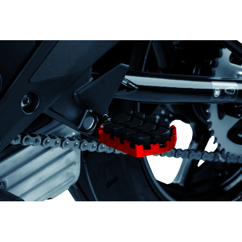 Puig Footpegs Hi-Tech Enduro Right/Left (Red)