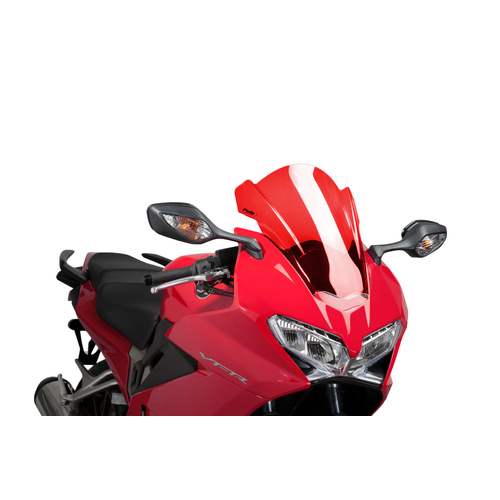 Puig Z-Racing Screen Honda VFR800F 14'-18' (Red)