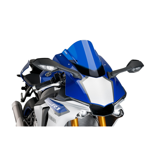 Puig Z-Racing Screen Yamaha YZF-R1 15'-18' (Blue)