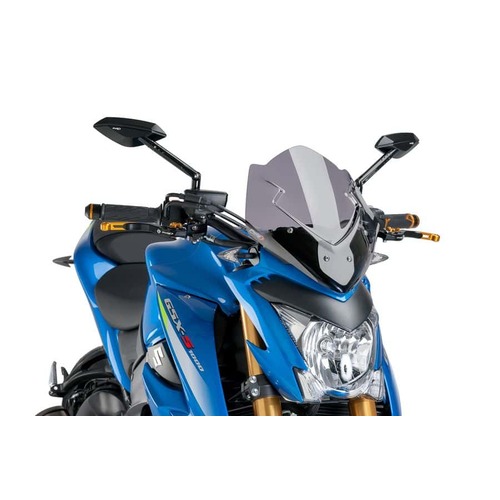 Puig New Generation Sport Screen To Suit Suzuki GSX-S1000 2015 - Onwards (Smoke) 