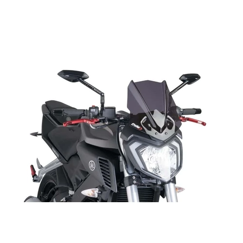 Puig New Generation Screen To Suit Yamaha MT-125 15-18'C/Bl