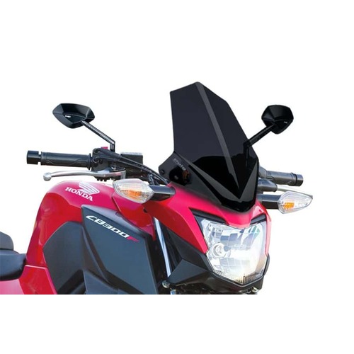 Puig New Generation Sport Screen To Suit Honda CB300F (2015 - 2016) - Dark Smoke