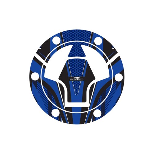 Puig Fuel Cap Cover Mod. Radical Kawasaki C/Bl
