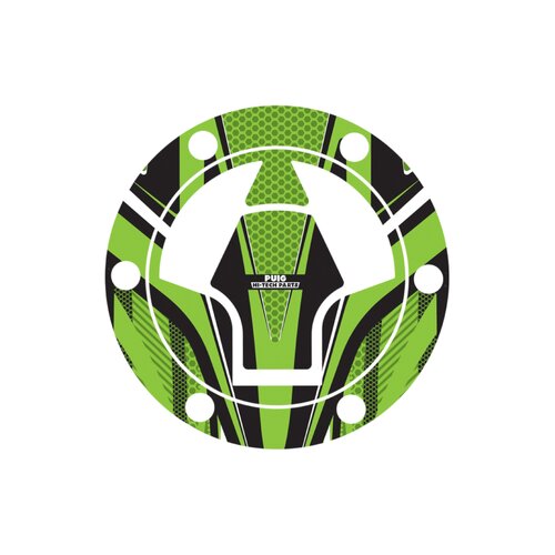 Puig Fuel Cap Cover Mod. Radical Kawasaki C/Gr