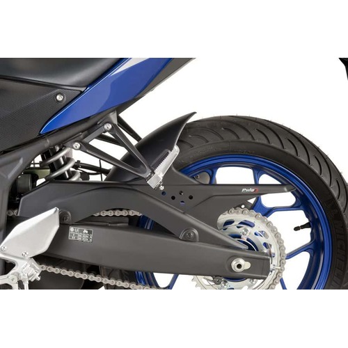 Puig Rear Fender Extension To Suit Yamaha MT-03 / YZF-R3 (Matt Black)