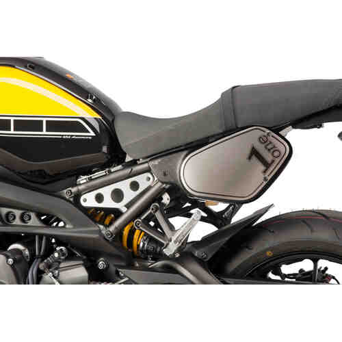 Puig Retro Side Covers For Yamaha XSR900 2016 - 2019 (Matt Black)