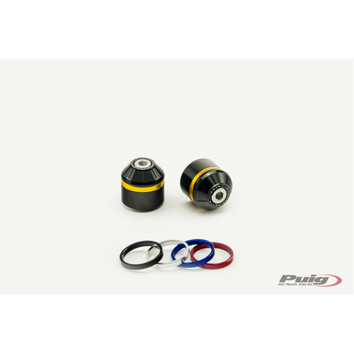 Puig Short Bar End W/Rings Kawasaki ZX-10R 16'