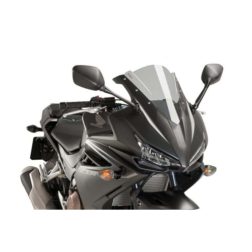 Puig Z-Racing Screen To Suit Honda CBR500R (2016 - 2018) - Smoke