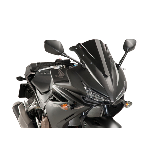 Puig Z-Racing Screen Honda CBR500R 16'-18' (Black)